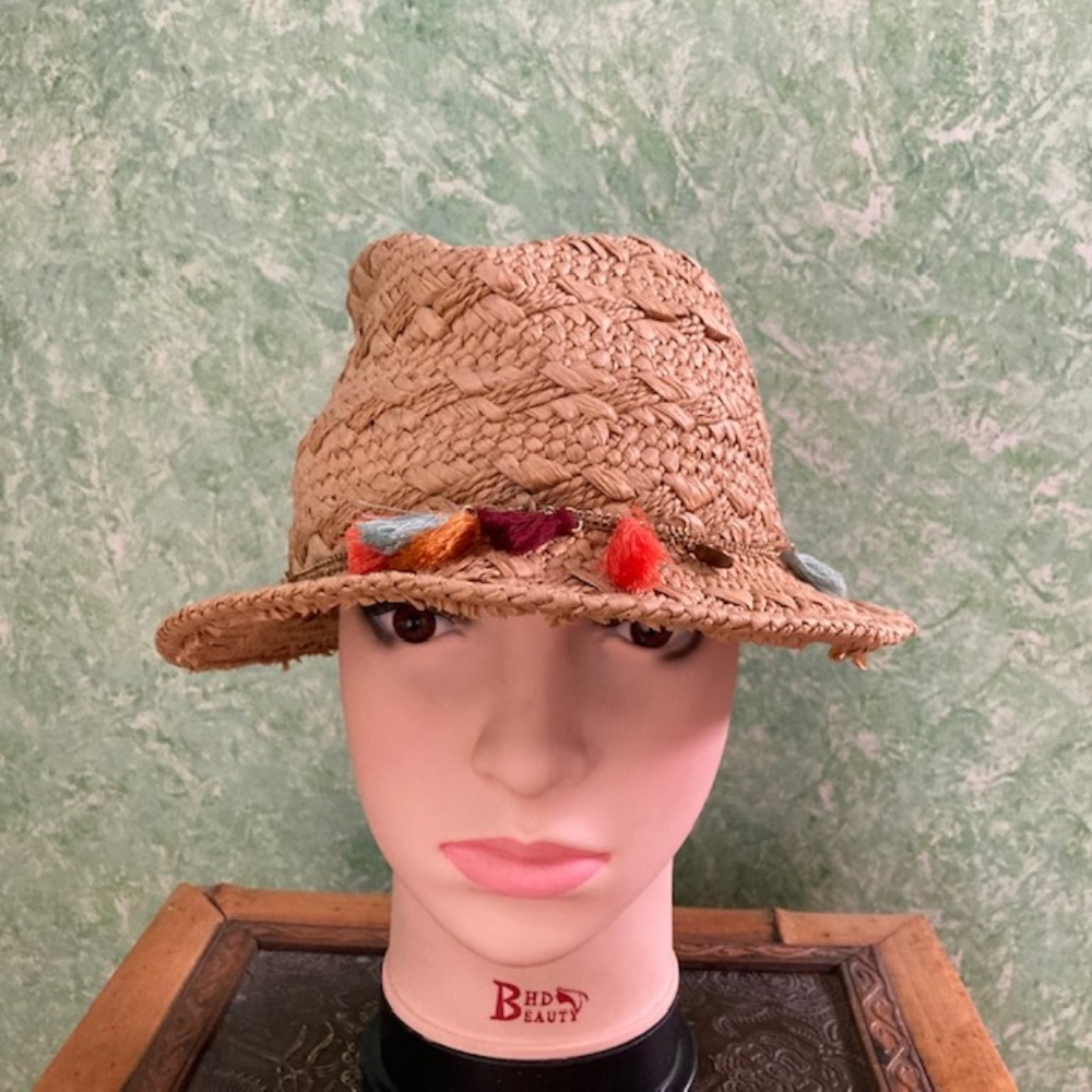 STRAW HAT with hassle headband